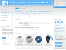 Tablet Screenshot of edithouse.co.uk